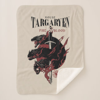 Couverture Sherpa Maison Targaryen - Feu et Sang
