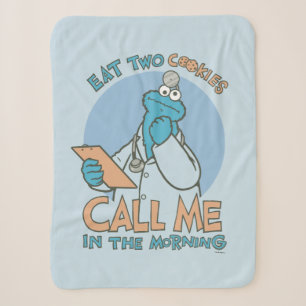 Couverture Sherpa Mangez deux cookies, appelez-moi le matin