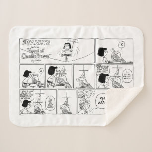 Couverture Sherpa Marcie & Pepperment Patty En Classe