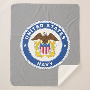Couverture Sherpa Marine américaine Officier Crest