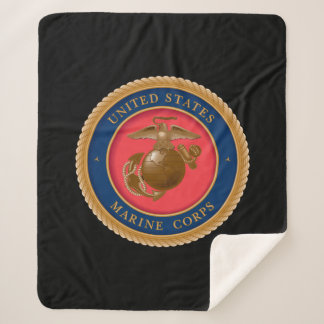 Couverture Sherpa Marine Corps Seal