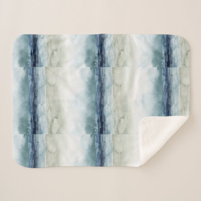 Couverture Sherpa Mariner's Mist - Rive (Devant (Horizontal))