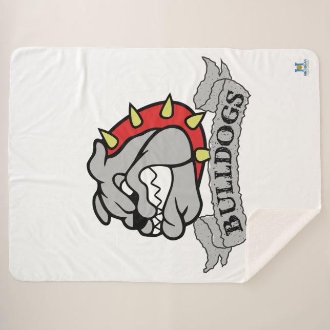 Couverture Sherpa Mason Bulldogs (Devant (Horizontal))