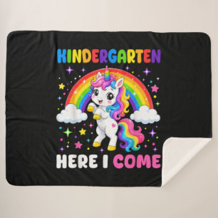 Couverture Sherpa Maternelle me voilà Licorne Rentrée scolaire