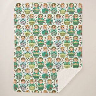 Couverture Sherpa Matreshka Sherpa Blanket