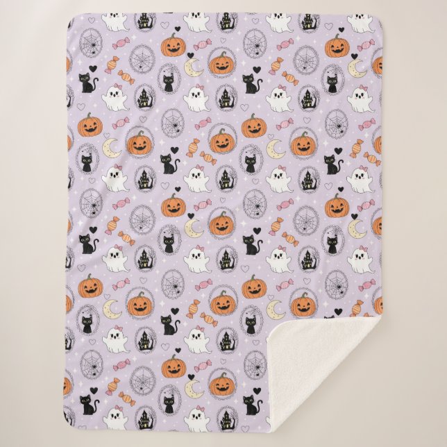 Couverture Sherpa Mauvaise et Lune (Devant)