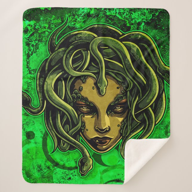 Couverture Sherpa Medusa (Devant)