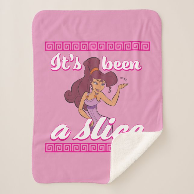 Couverture Sherpa Megara - It's Been a Slice Sherpa Blanket (Devant)