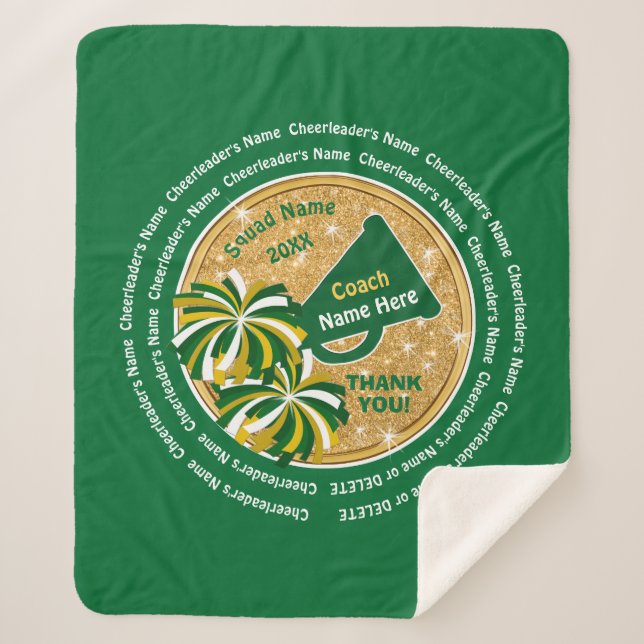 Couverture Sherpa Meilleurs cadeaux d'entraîneurs, TOUS LES Noms des (Devant)