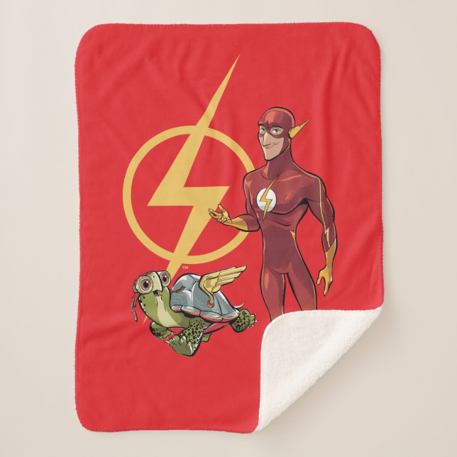 Couverture Sherpa Merton et le Flash (Devant)