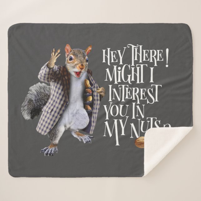 Couverture Sherpa Mes noix d'écureuil (Devant (Horizontal))