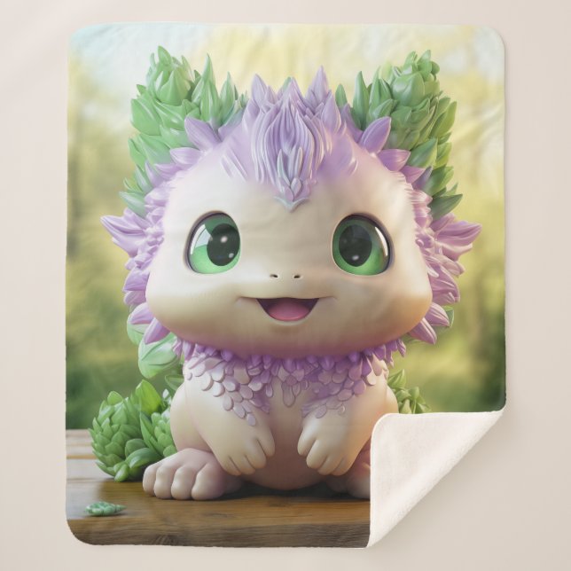 Couverture Sherpa Minty, le charmant Axolotl (Devant)