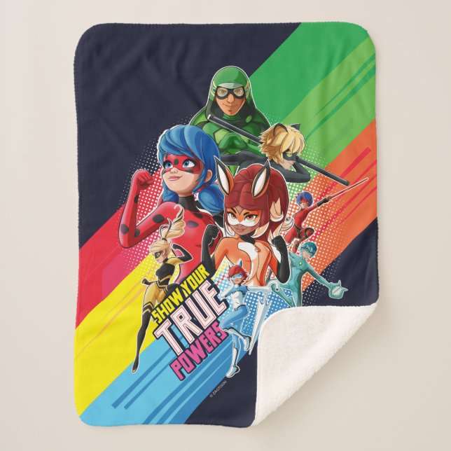 Couverture Sherpa Miraculeux Montrez Vos Véritables Pouvoirs (Devant)