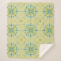 Modèle de plafond vert citron sans couture de Will