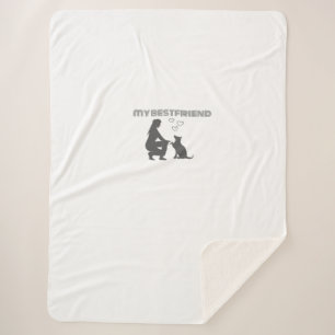 Couverture Sherpa Mon Meilleur Ami : Amour Inconditionnel Chien