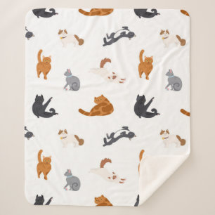 Couverture Sherpa Motif
