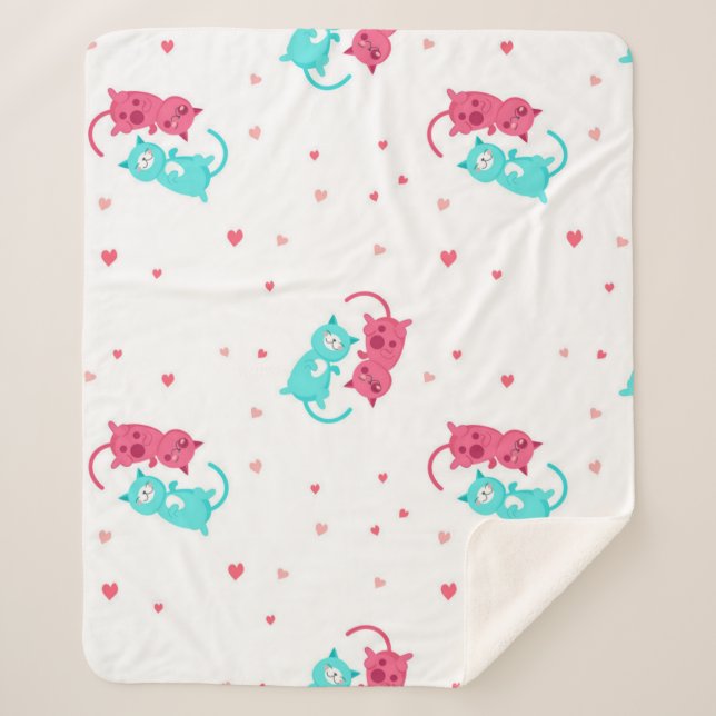 Couverture Sherpa Motif (Devant)