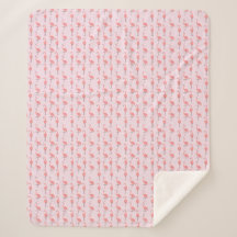 Motif aléatoire de flamant rose