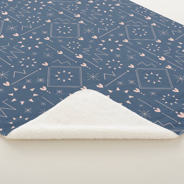 Couverture Sherpa Motif de cœur magique (3/4)