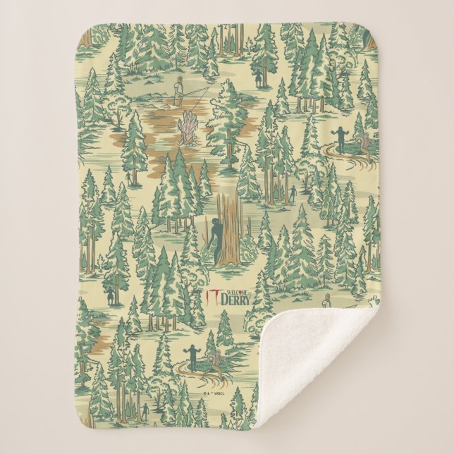 Couverture Sherpa MOTIF de la pêche forestière IT (Devant)