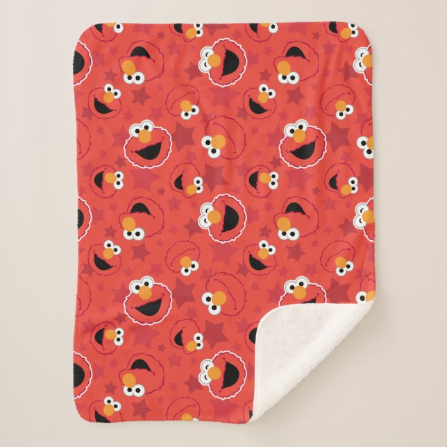 Couverture Sherpa Motif de Red Elmo (Devant)