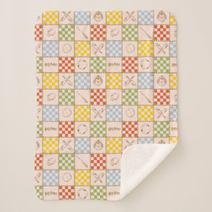 COUVERTURE SHERPA MOTIF DE VÉRIFICATEUR D'ÉQUIPE QUIDDITCH™ HOGWARTS