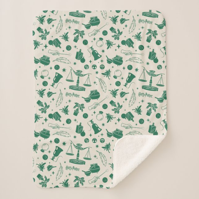 Couverture Sherpa MOTIF du club de classe HOGWARTS™ (Devant)