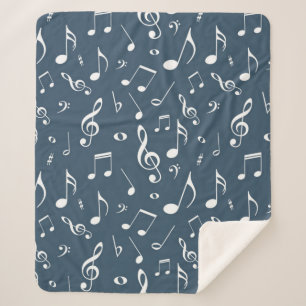 Couverture Sherpa Motif musical