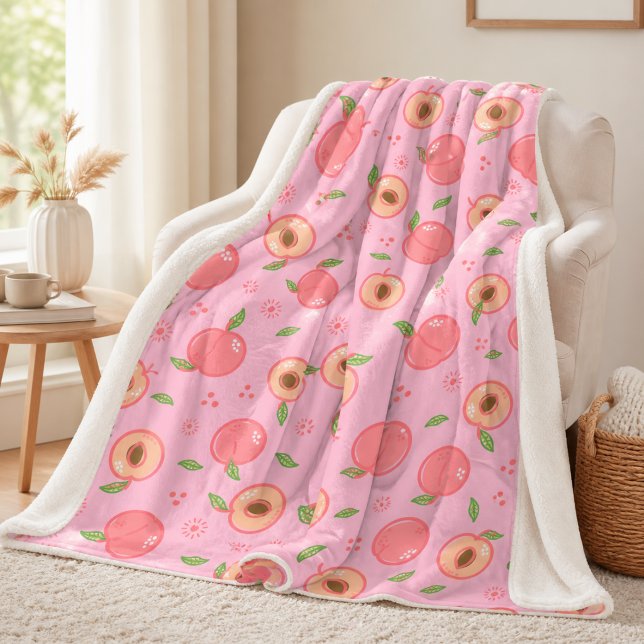 Couverture Sherpa Motif pêche transpirante (Créateur téléchargé)