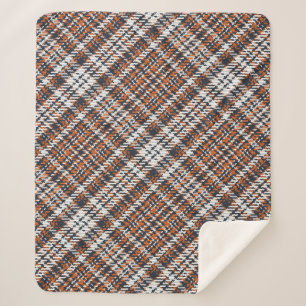 Couverture Sherpa Motif sans couture de tartan écossais plaid. Répét