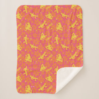 Couverture Sherpa Motif Scooby-Doo Disco super