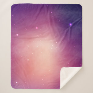 Couverture Sherpa Motif spatial