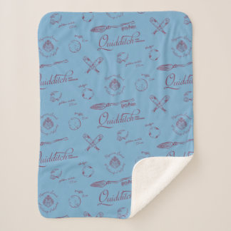 Couverture Sherpa Motif vintage de QUIDDITCH™
