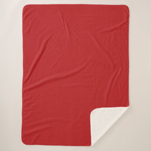 Couverture Sherpa Motifs de losanges et de chevrons répétés sur fond