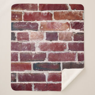 Couverture Sherpa Mur Brown en brique