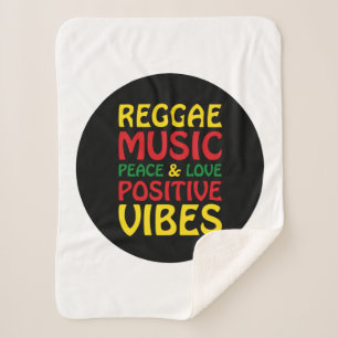 Couverture Sherpa Musique reggae avec des paroles positives