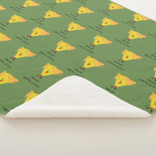 Couverture Sherpa Nacho Santa Claus