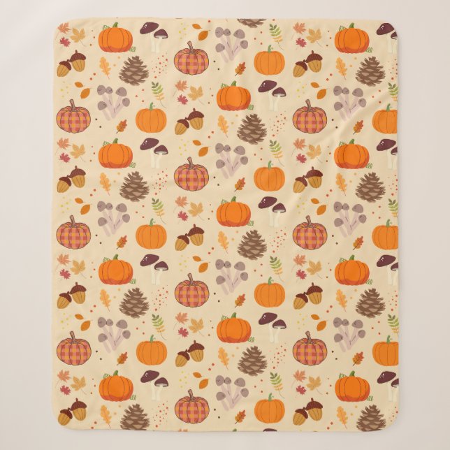 Couverture Sherpa Nature d'automne (Devant)