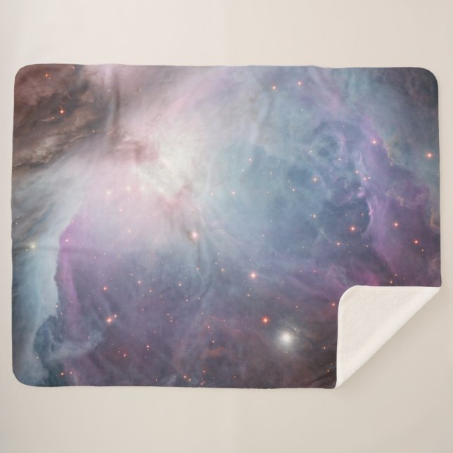 Couverture Sherpa Nébuleuse d'Orion Messier 78 Photo d'Espace Pastel (Devant (Horizontal))