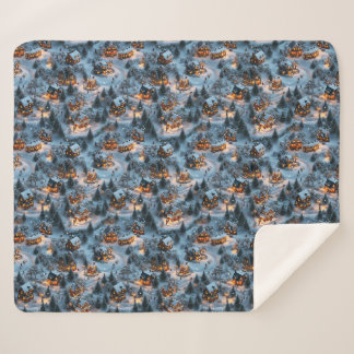 Couverture Sherpa Night Before Christmas - Twilight Serenity