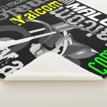 Nom de moto de cross Typographie couleur personnal