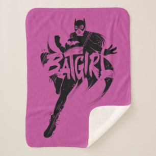 Couverture Sherpa Nom du pinceau encre Batgirl