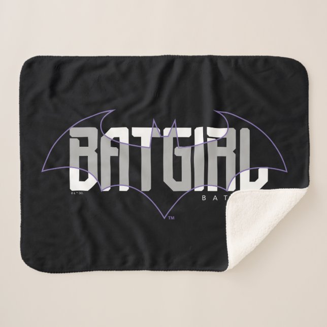 Couverture Sherpa Nom Hi-Tech de Batgirl Graphique (Devant (Horizontal))