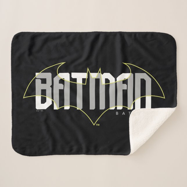 Couverture Sherpa Nom Hi-Tech Graphique de Batman (Devant (Horizontal))