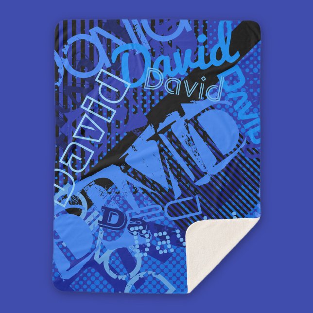 Couverture Sherpa Nom personnalisable créatif (Créateur téléchargé)