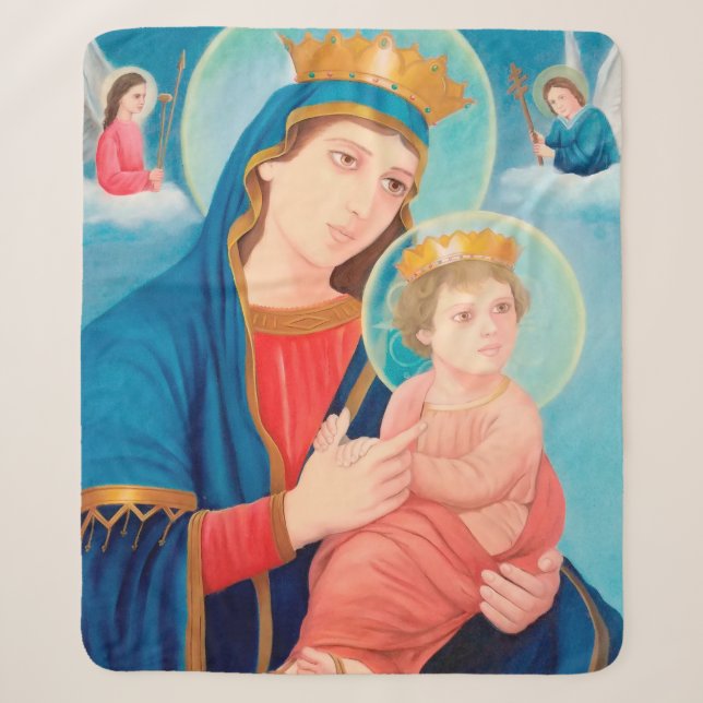 Couverture Sherpa Notre-Dame de Perpétuel aide catholique (Devant)