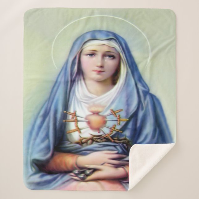Couverture Sherpa Notre Dame des Douleurs (Devant)
