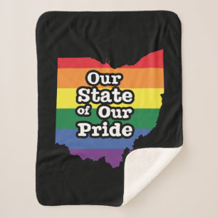 Couverture Sherpa Notre État de notre fierté Ohio