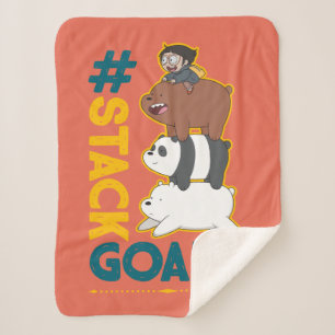 Couverture Sherpa Nous portons des ours nus et nous choisissons - #S
