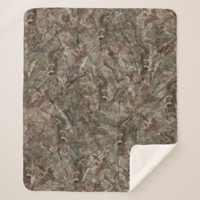 Couverture Sherpa Nouveau camouflage de conception pour le chasseur  (Devant)